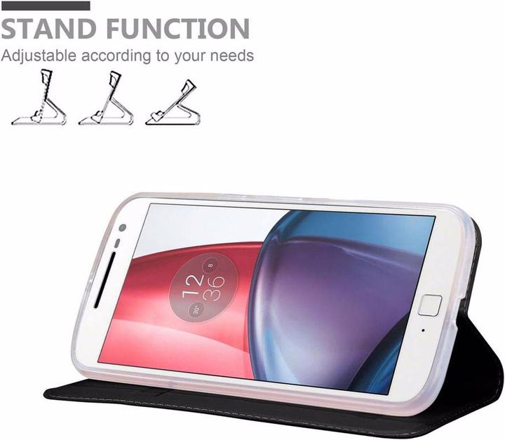 Immagine prodotto Cadorabo Copertina in stile libro di classe (Motorola Moto G4 Plus, Motorola Moto G4)