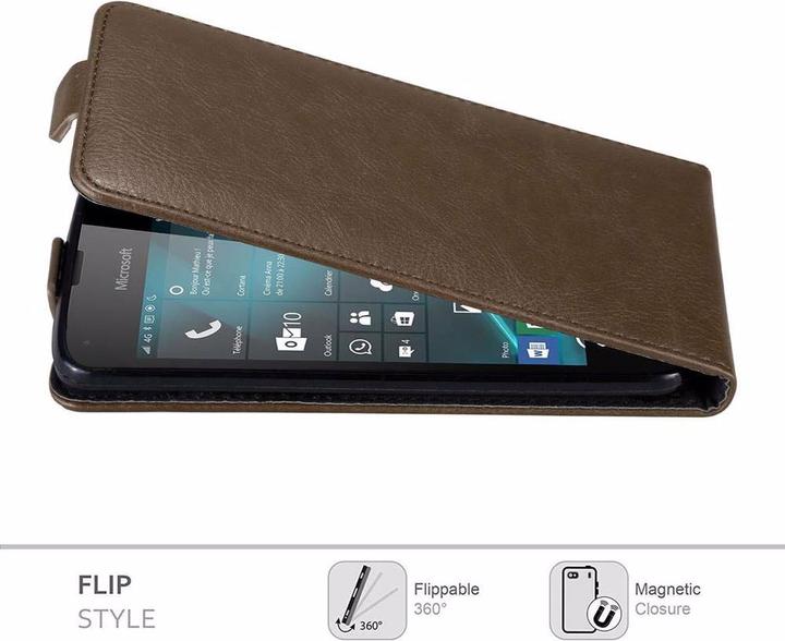 Image du produit Cadorabo Flip comme Invisible Cover (Microsoft Lumia 550)