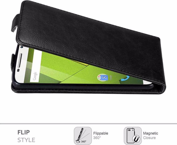 Produktbild Cadorabo Flip wie Invisible Cover (Motorola Moto X Play)