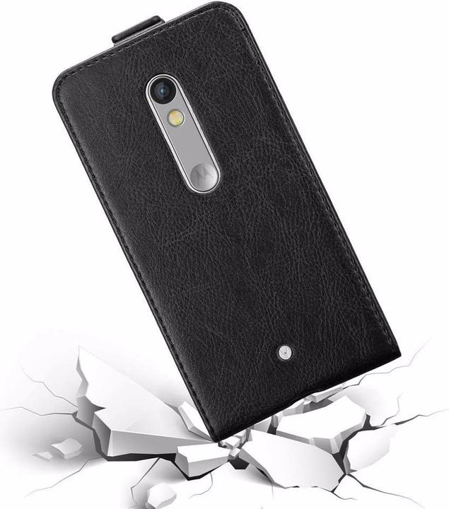 Produktbild Cadorabo Flip wie Invisible Cover (Motorola Moto X Play)