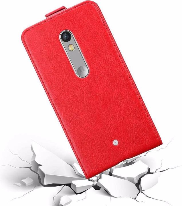 Immagine prodotto Cadorabo Flip come copertura invisibile (Motorola Moto X Play)
