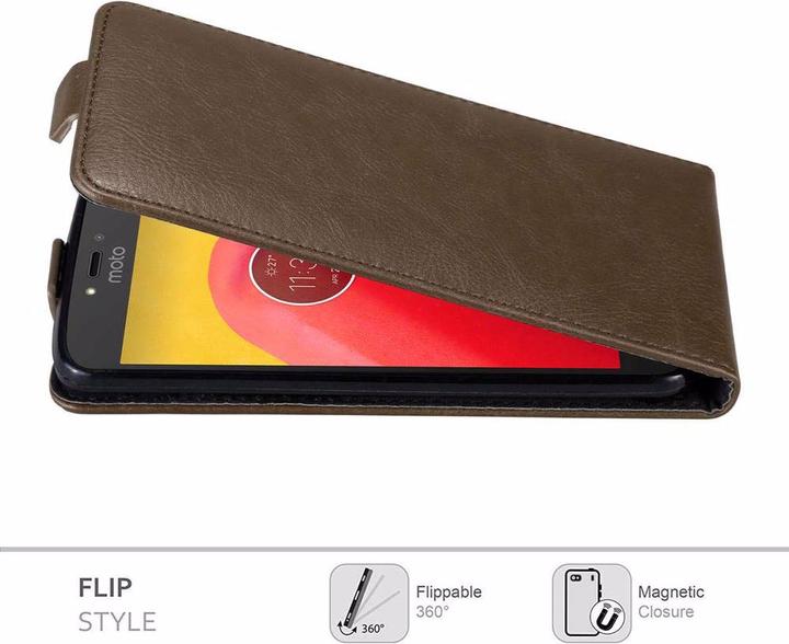 Image du produit Cadorabo Flip comme Invisible Cover (Motorola Moto C)