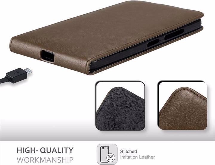 Immagine prodotto Cadorabo Flip come copertura invisibile (Microsoft Lumia 640 XL)