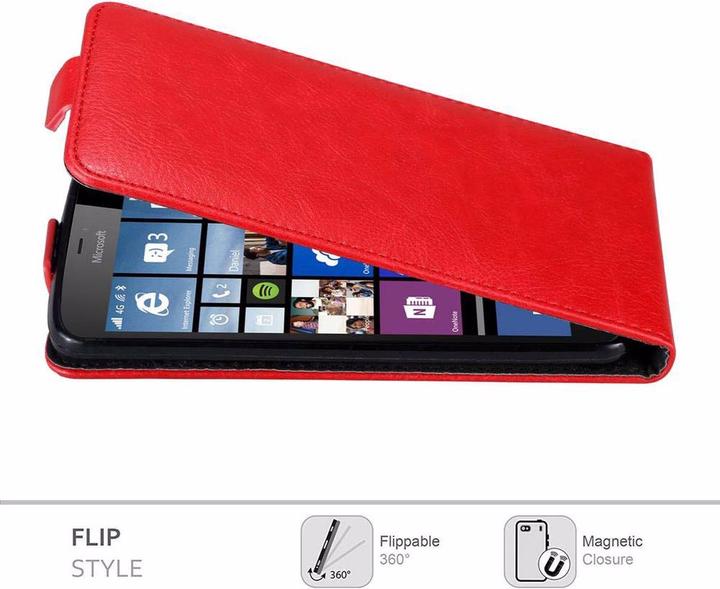 Immagine prodotto Cadorabo Flip come copertura invisibile (Microsoft Lumia 640 XL)