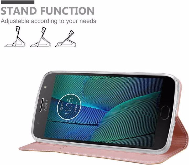 Produktbild Cadorabo Book Classy Style Cover (Motorola Moto G5S)