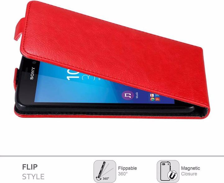 Produktbild Cadorabo Flip wie Invisible Cover (Sony Xperia M4 Aqua)