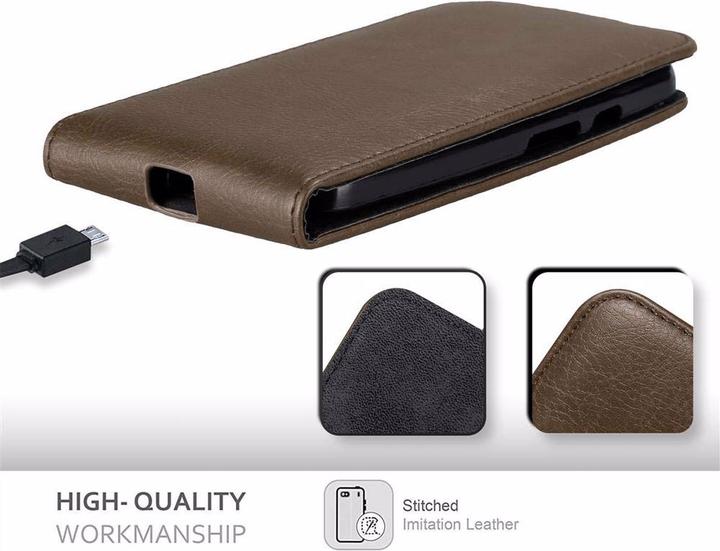 Immagine prodotto Cadorabo Flip come copertura invisibile (Motorola Moto G2 (seconda generazione))