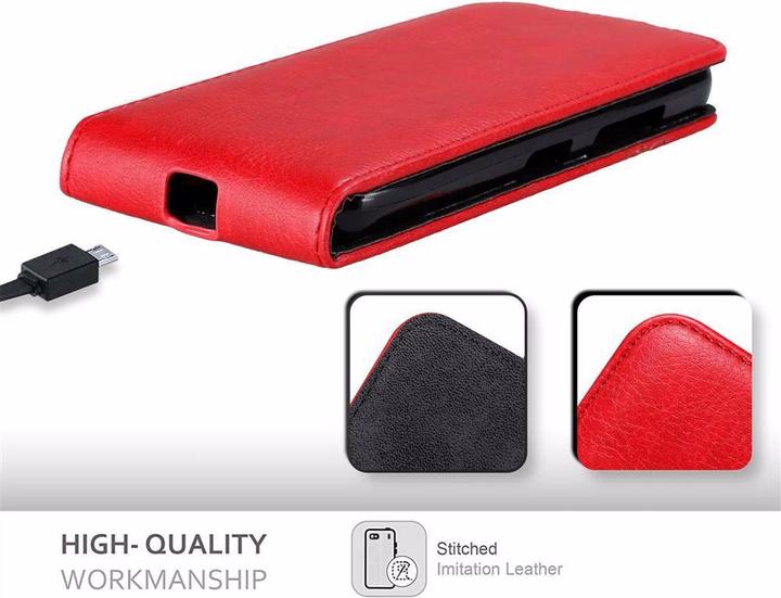 Productafbeelding Cadorabo Flip als onzichtbaar deksel (Microsoft Lumia 550)