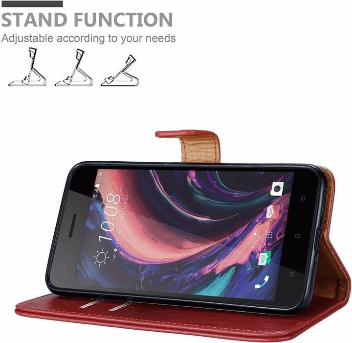 Produktbild Cadorabo Book Luxury Cover (HTC Desire 10 Pro)