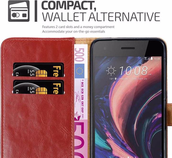 Produktbild Cadorabo Book Luxury Cover (HTC Desire 10 Pro)