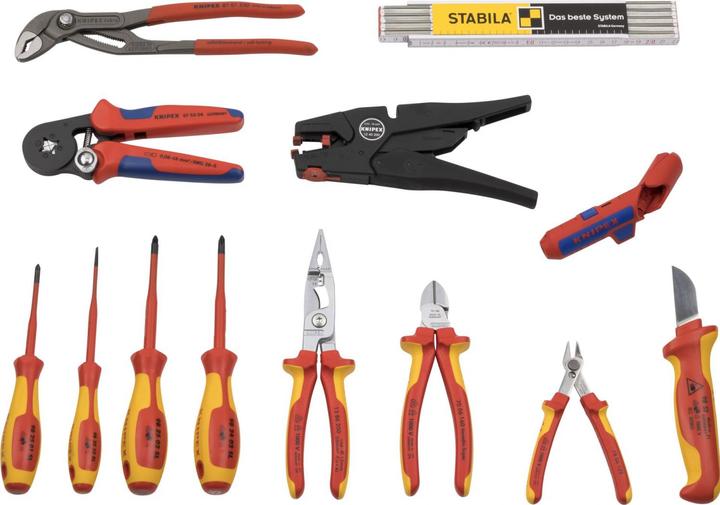 Produktbild Knipex Werkzeugtasche Kompakt (14 Teile)