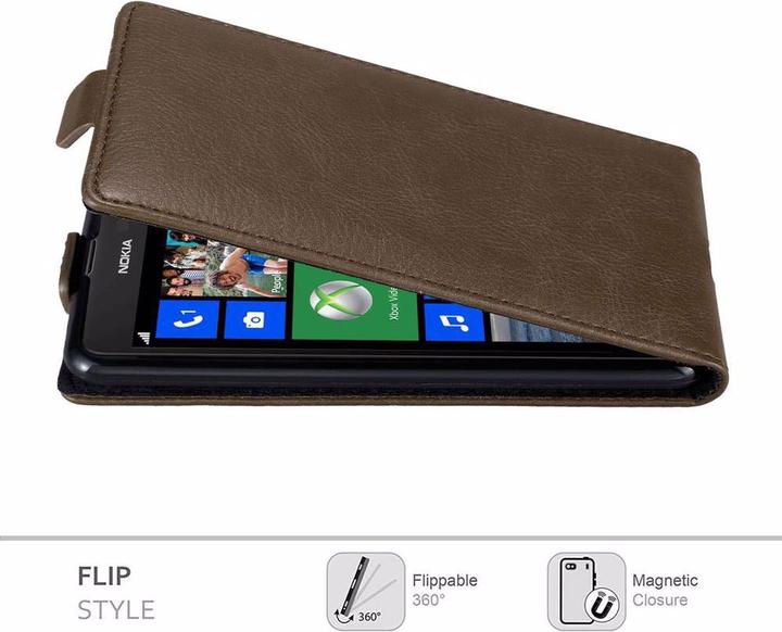Immagine prodotto Cadorabo Flip come copertura invisibile (Nokia Lumia 625)