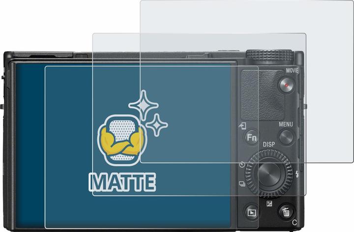Produktbild BROTECT Entspiegelungsfolie Displayschutz Displayschutzfolie Folie Matt (Displayschutz, Cyber-Shot DSC-RX100 VII)