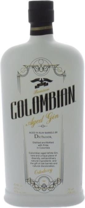 Produktbild Dictador Treasure Premium Colombian Aged Gin White (1 x 70 cl)