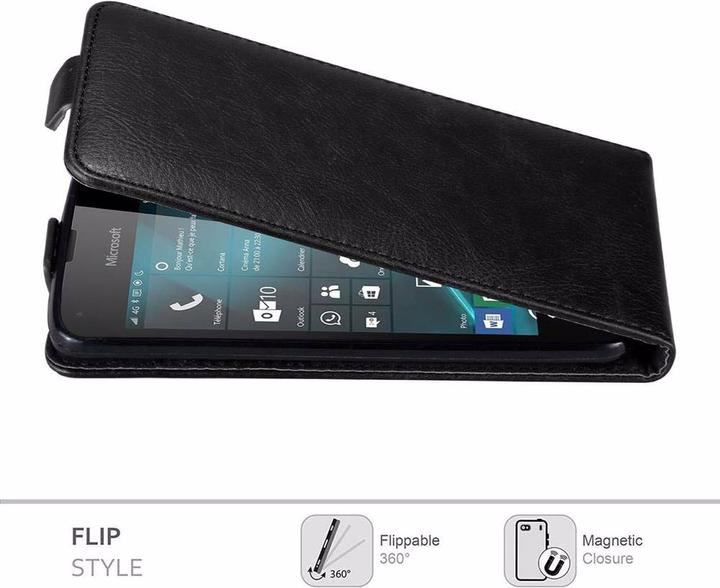 Actual product image Cadorabo Flip like Invisible Cover (Microsoft Lumia 550)