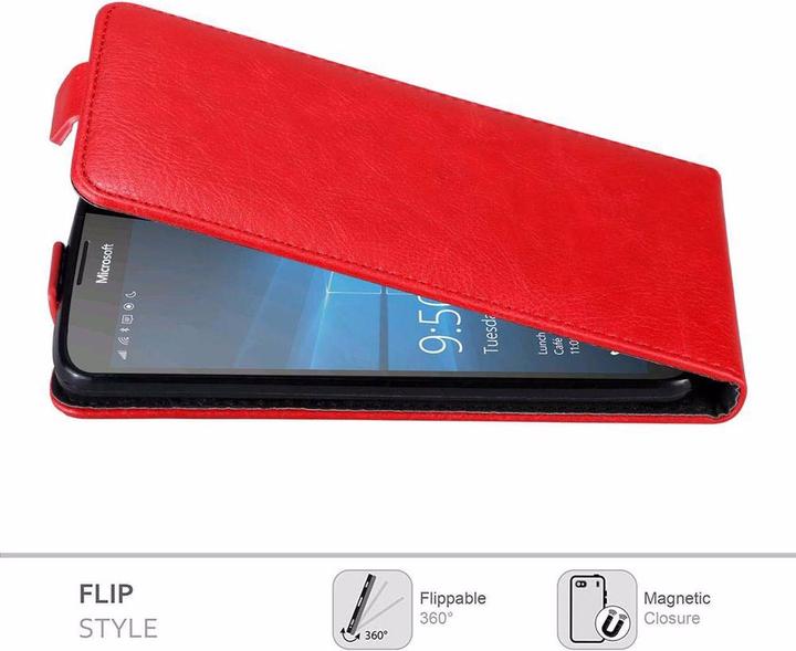 Image du produit Cadorabo Flip comme Invisible Cover (Microsoft Lumia 950 XL)