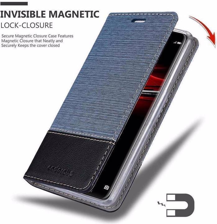 Produktbild Cadorabo Book Jeans Optik Cover (Huawei Mate RS Porsche Design)