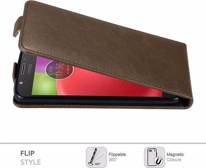 Image du produit Cadorabo Flip comme Invisible Cover (Motorola Moto E4)