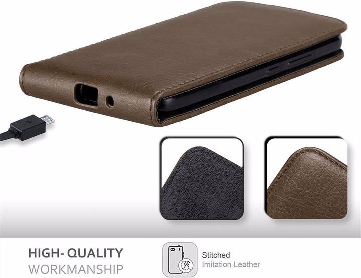 Image du produit Cadorabo Flip comme Invisible Cover (Motorola Moto E4)