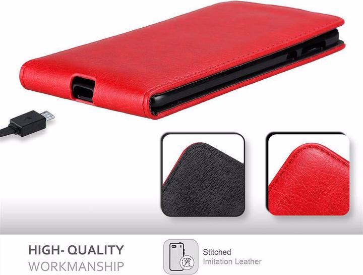 Actual product image Cadorabo Flip like Invisible Cover (Motorola Moto Z)
