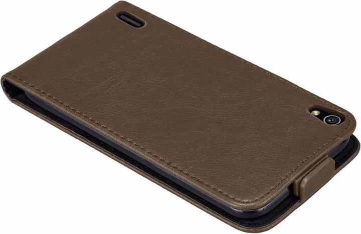 Actual product image Cadorabo Flip like Invisible Cover (Huawei Ascend P7)