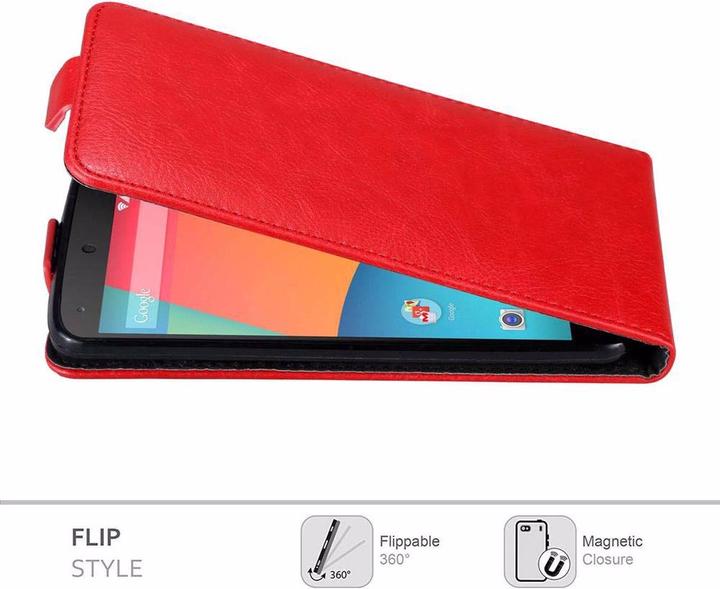 Immagine prodotto Cadorabo Flip come copertura invisibile (LG Nexus 5)