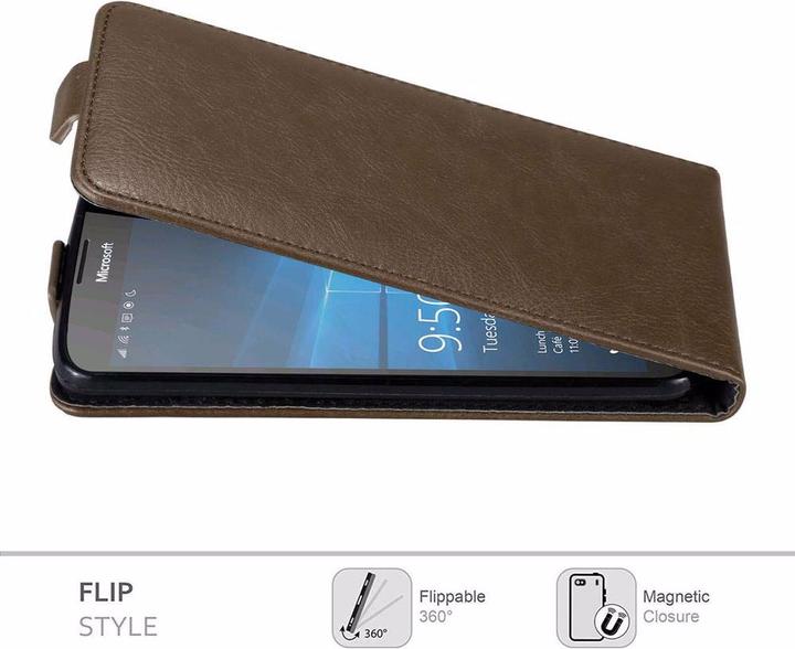 Image du produit Cadorabo Flip comme Invisible Cover (Microsoft Lumia 950 XL)