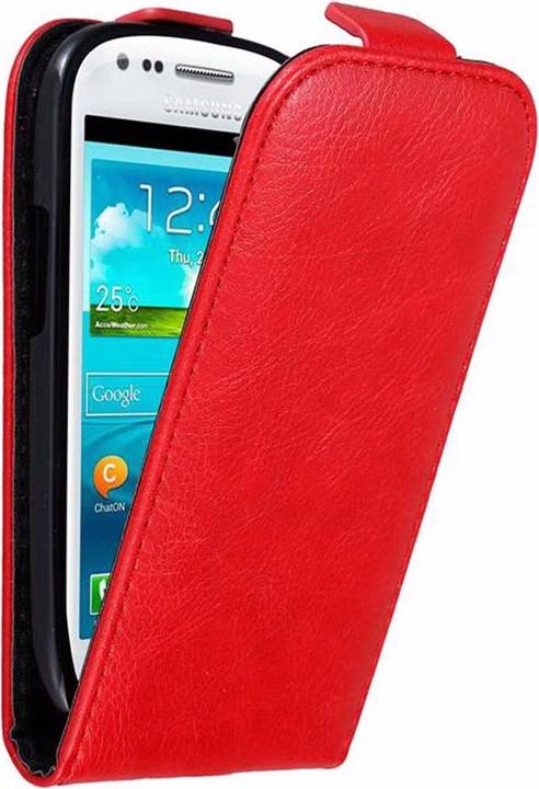 Immagine prodotto Cadorabo Flip come copertura invisibile (Samsung Galaxy S3 Mini)