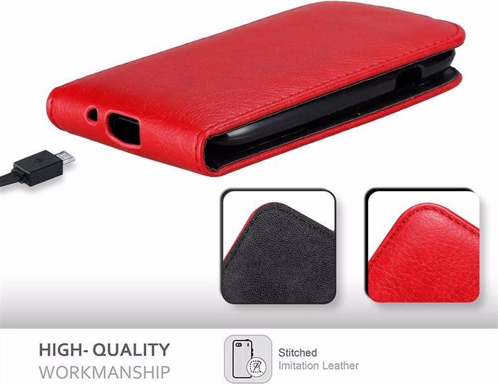 Immagine prodotto Cadorabo Flip come copertura invisibile (Samsung Galaxy S3 Mini)