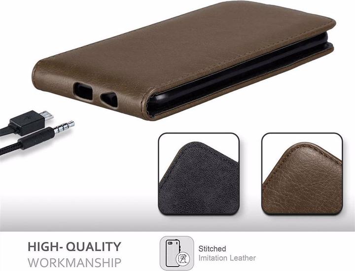 Immagine prodotto Cadorabo Flip come copertura invisibile (Samsung Galaxy J4 (2018))
