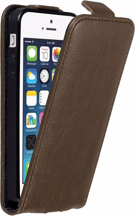Image du produit Cadorabo Flip comme Invisible Cover (Apple iPhone 5, Apple iPhone 5s)
