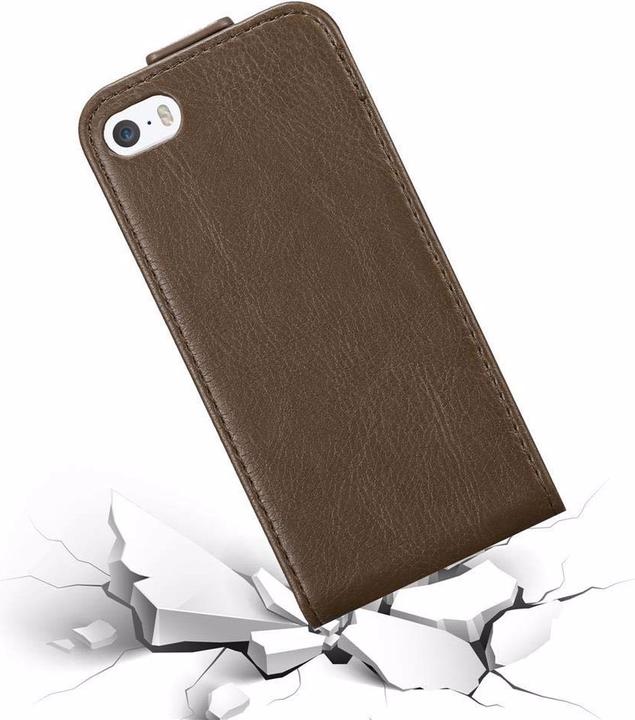Image du produit Cadorabo Flip comme Invisible Cover (Apple iPhone 5, Apple iPhone 5s)