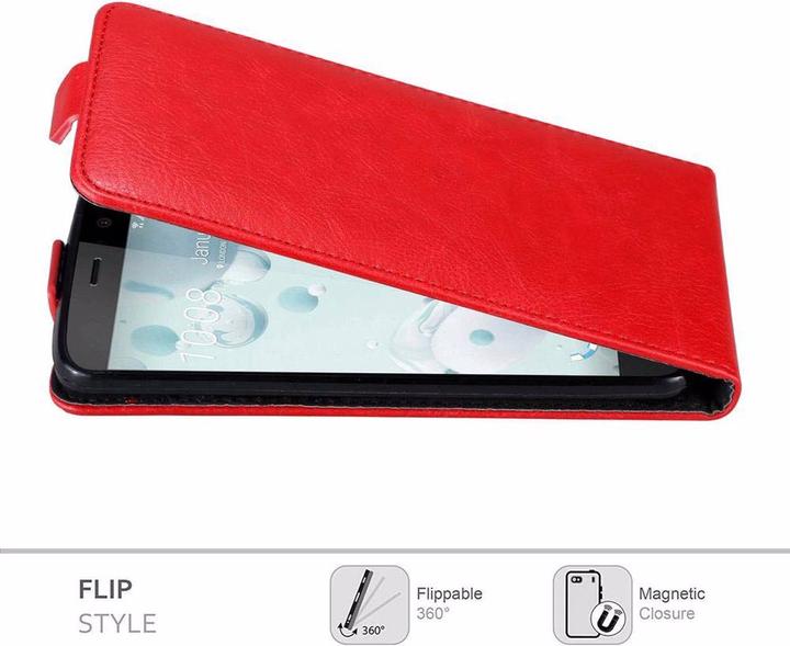 Actual product image Cadorabo Flip like Invisible Cover (HTC U Play)
