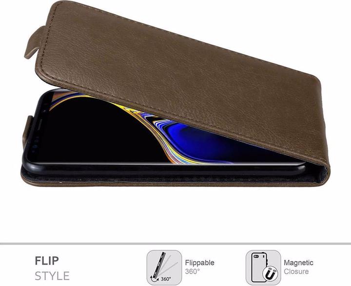 Immagine prodotto Cadorabo Flip come copertura invisibile (Samsung Galaxy Note 9)