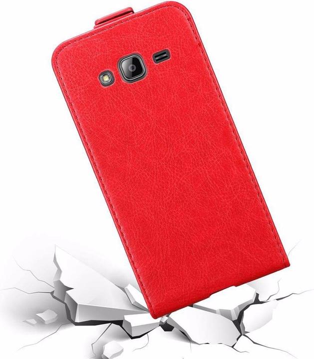 Actual product image Cadorabo Flip like Invisible Cover (Samsung Galaxy J3 (2016))