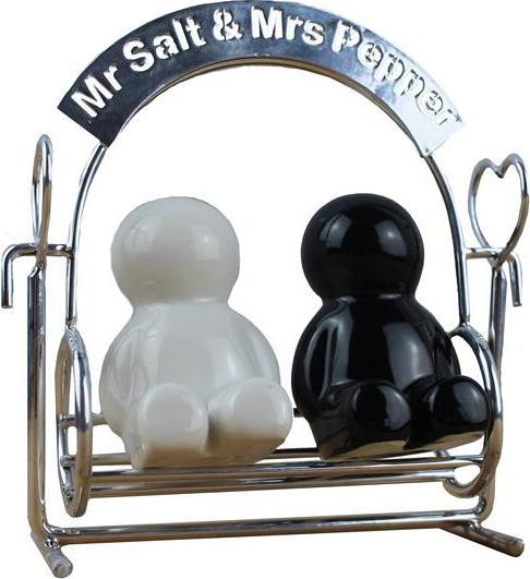 Produktbild Winkee Mr Salt & Mrs Pepper Shakers - Salt and Pepper Dispenser (Diverse Gewürze)