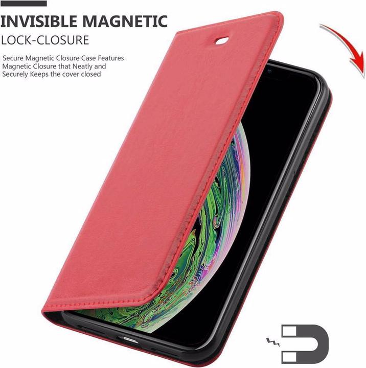Immagine prodotto Cadorabo Copertina magnetica invisibile del libro (Apple iPhone XS Max)