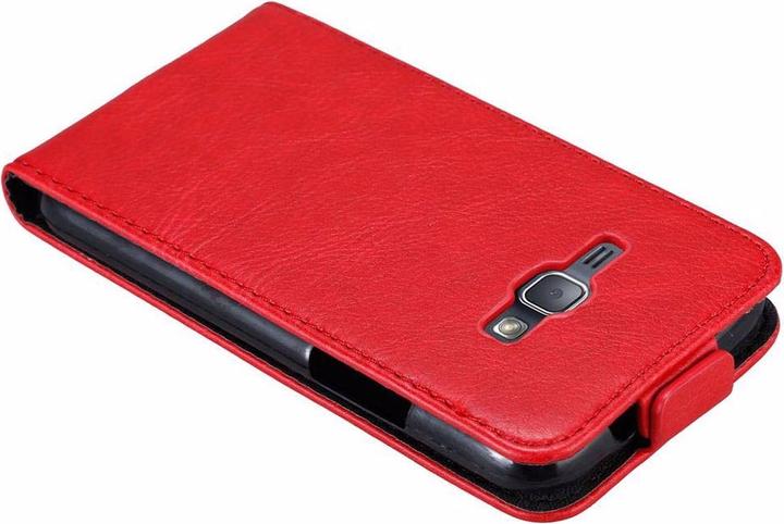 Immagine prodotto Cadorabo Flip come copertura invisibile (Samsung Galaxy J1 (2016))