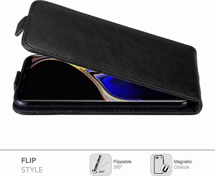 Immagine prodotto Cadorabo Flip come copertura invisibile (Samsung Galaxy Note 9)