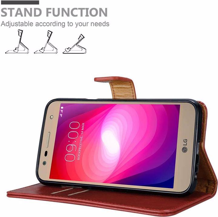 Immagine prodotto Cadorabo Copertina di lusso del libro (LG X Power 2)
