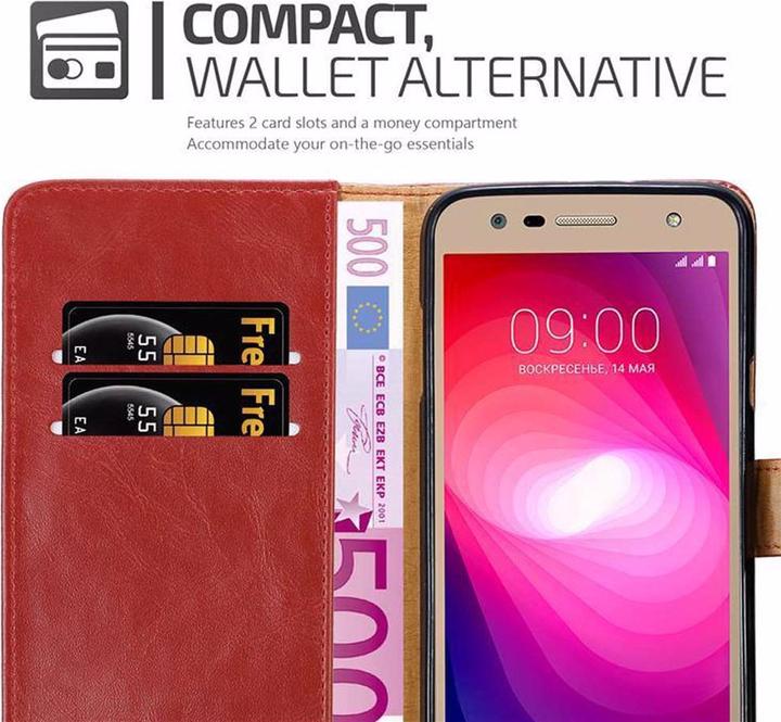 Immagine prodotto Cadorabo Copertina di lusso del libro (LG X Power 2)
