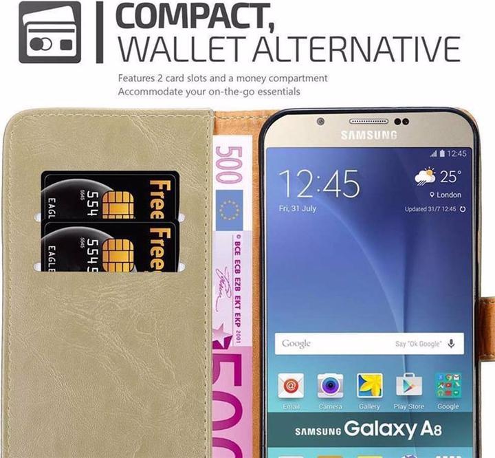 Produktbild Cadorabo Book Luxury Cover (Samsung Galaxy A8 (2018))