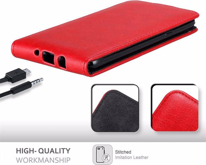 Immagine prodotto Cadorabo Flip come copertura invisibile (Samsung Galaxy J7 2016)