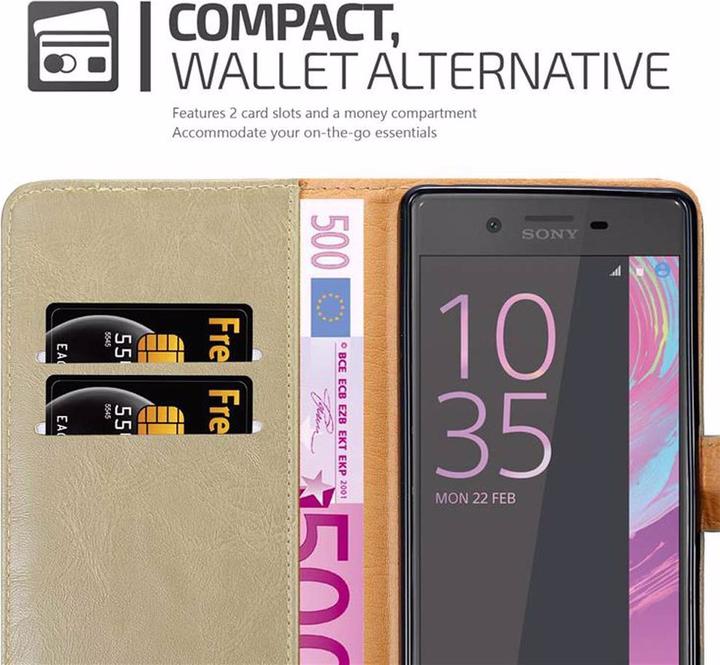 Produktbild Cadorabo Book Luxury Cover (Sony Xperia X)