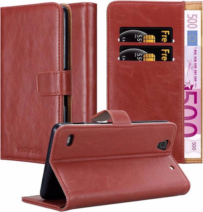 Produktbild Cadorabo Book Luxury Cover (Sony Xperia C4)