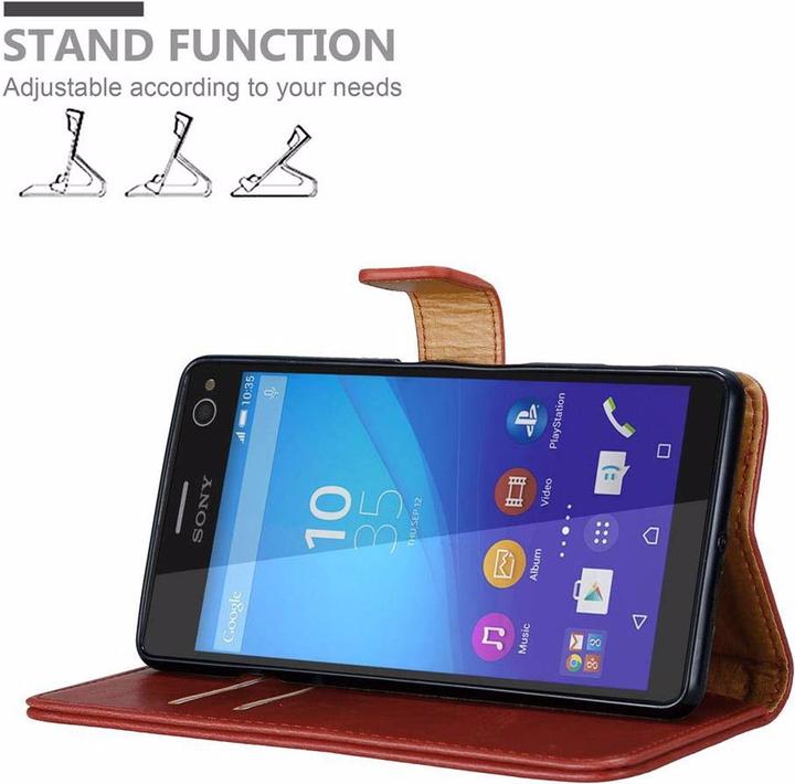 Produktbild Cadorabo Book Luxury Cover (Sony Xperia C4)