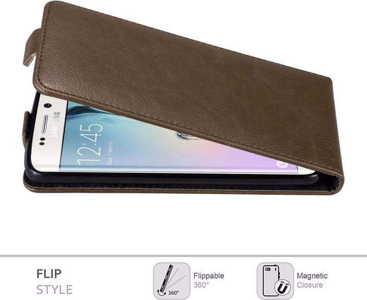Image du produit Cadorabo Flip comme Invisible Cover (Samsung Galaxy S6 Edge)