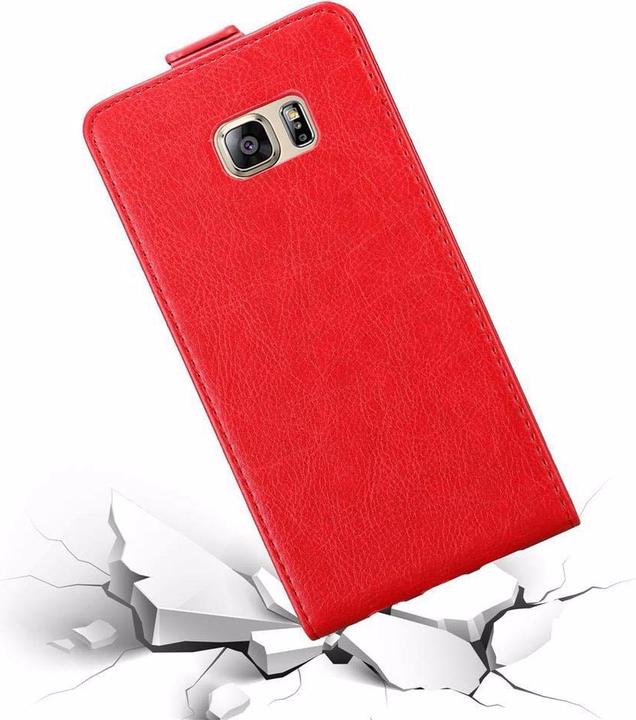 Immagine prodotto Cadorabo Flip come copertura invisibile (Samsung Galaxy S6 Edge+)