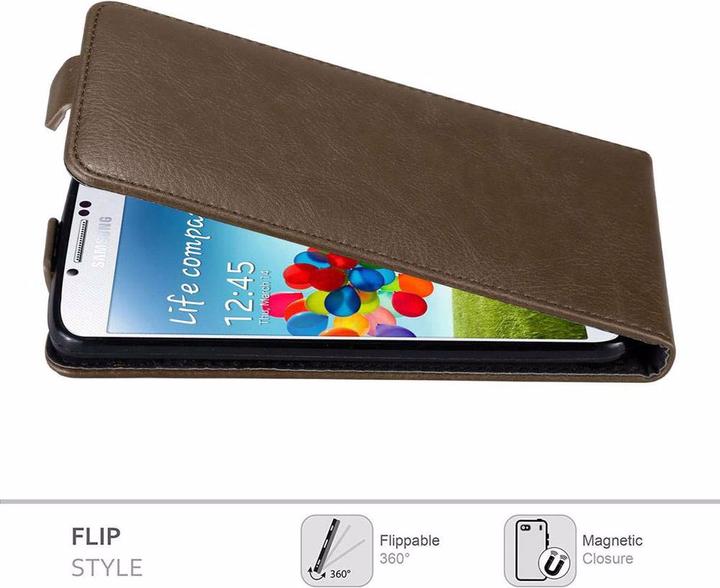 Immagine prodotto Cadorabo Flip come copertura invisibile (Samsung Galaxy S4)