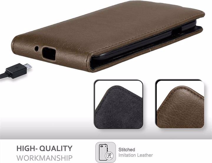 Immagine prodotto Cadorabo Flip come copertura invisibile (Samsung Galaxy S4)